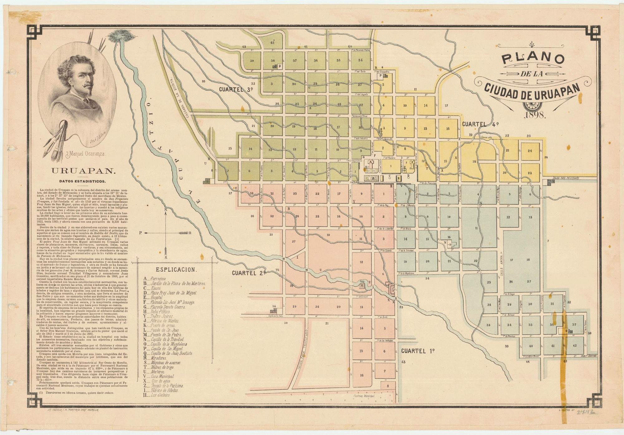 Uruapan: 5 Mapas históricos para explorar (1898-1945) – revista resumen