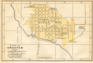 Uruapan: 5 Mapas históricos para explorar (1898-1945) – revista resumen