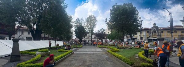 Preparan Plaza Mártires de Uruapan para el 159 aniversario luctuoso