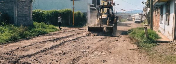 Inician Trabajos de Mejoramiento en la Colonia Reforma de Uruapan