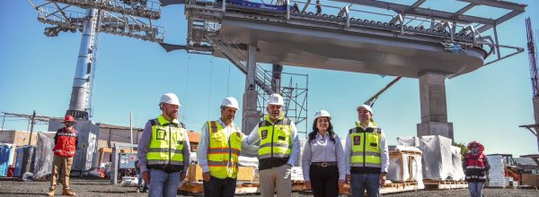 Con avance del 80 % la primera estación del cablebús de Uruapan